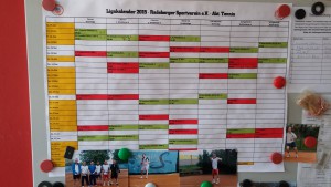 Tenniskalender 2015